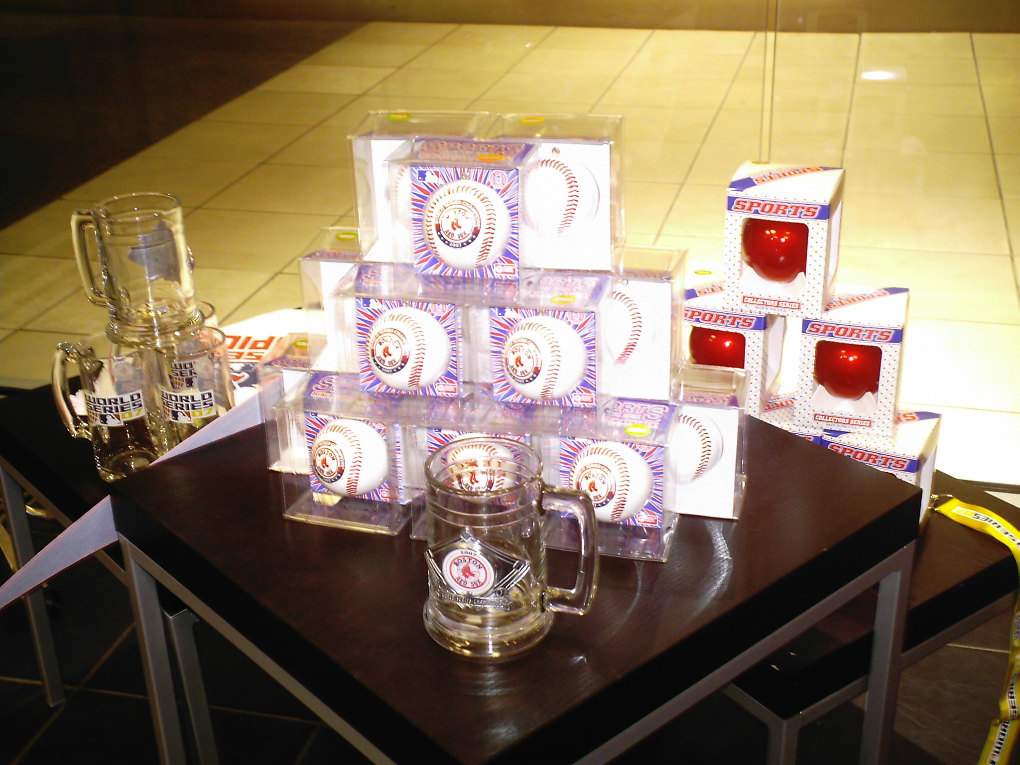 Convention center booth